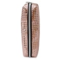 thumbnail image 3 of Pen+Gear Metallic Rose Gold Pencil Pouch with Diamond Embossed Pattern, 3 of 6