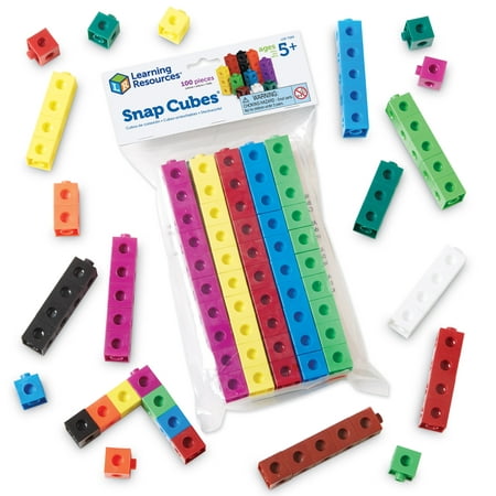 UPC 765023075847 product image for Learning Resources Multicolored Snap Cubes  Set of 100 | upcitemdb.com