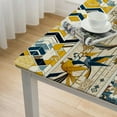 thumbnail image 4 of nygtbtfer  Tablecloth Rectangle Kitchen Dining Easter Tabletop Cover Farmhouse Decorative Table Cloths for Home, Wedding, Restaurant, Party, Spring/Summer - Marquise, 4 of 7
