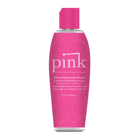 Pink Silicone-Based Lube for Women - 4.7 fl.oz / 140 ml
