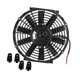 thumbnail image 4 of Ventilador de refrigeración del radiador del coche genérico Ventilador de refrigeración del motor de rendimiento universal 12 V 80 W, 4 of 9