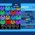 thumbnail image 4 of Manguera de luces led 25 Metros RGB 5050 Multicolor con control remoto DOSYU DY-YL07, 4 of 8