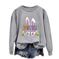 thumbnail image 5 of EGNMCR Easter T-Shirts Imprimés pour Femmes T-Shirts Graphiques pour Femmes T-Shirts pour Femmes T-Shirt à Col Rond pour Femmes Easter à Manches Longues Imprimé Chandails pour Femmes T-Shirts pour Femmes, 5 of 5