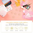 thumbnail image 3 of 36pcs Creative Paper Clips Sakura Design Metal Bookmark School Office Accessories, 3 of 9
