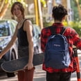 thumbnail image 4 of Mochila JanSport SuperBreak One, duradera y ligera, de enebro profundo, 4 of 7