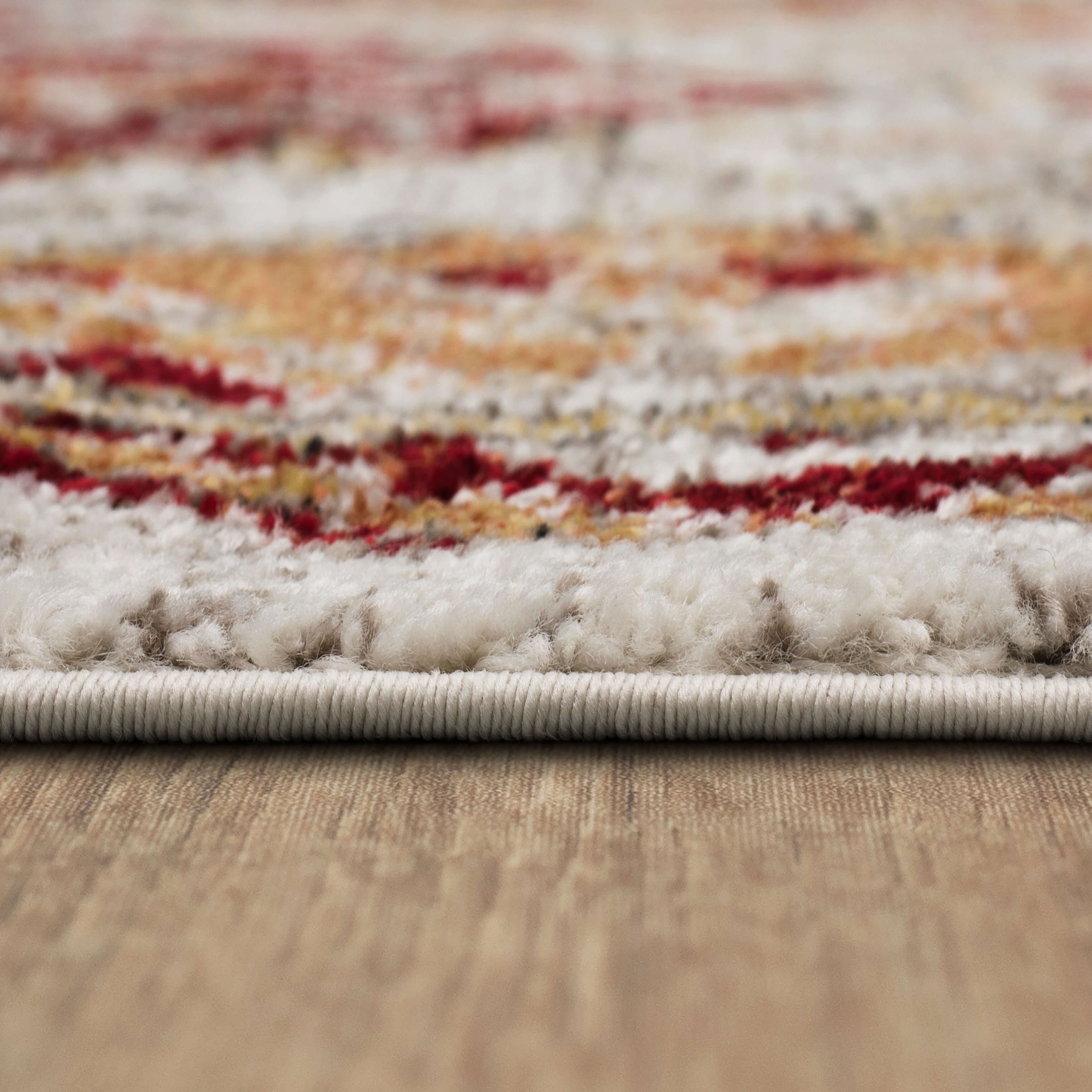 Mohawk Home Huffman Indoor Ornamental Area Rug, Gold, 6' x 9'