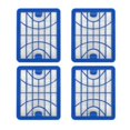 thumbnail image 1 of Filtro Hepa H13 4 Uds Compatible con Zelmer Zvca050h Clarris Twix,explorer, 1 of 5