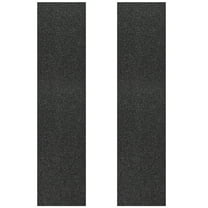 Black Skateboard Grip Tape Self-adhesive Sandpaper (2 Sheets)