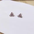 thumbnail image 5 of Cute Pumpkin Carriage Stud Earrings for Women 925 Sterling Silver Cubic Zirconia Vintage Lucky Princess Tiny Small Studs Cartilage Hypoallergenic Holiday Birthday Halloween Jewelry Dainty Gifts, 5 of 11