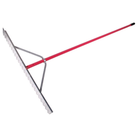 Asphalt Lute Rake, 36 in Aluminum Blade, 82 in Aluminum Handle