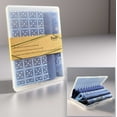 thumbnail image 7 of 5 Pack Men's Pocket Squares Set 12.6" Formal Handkerchiefs for Suits Weddings Tuxedos Assorted Colors Patterns No.20, 7 of 7