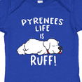 thumbnail image 4 of Inktastic Pyrenees Life is Ruff Great Pyrenees Boys or Girls Baby Bodysuit, 4 of 5