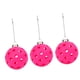 thumbnail image 4 of Juego de adornos de Pickleball, decoraciones colgantes para de Navidad, llavero de bolso portátil, llaveros para regalos de cumpleaños y fiesta, Rosa, 4 of 10