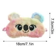 thumbnail image 2 of Apmemiss Clearance Cute Rabbit Sleeping Eye Mask Plush Blindfold Travel Sleep Masks Super Soft Funny Eye Cover for Kids Girls and Adult Christmas Gifts for Kids, 2 of 5
