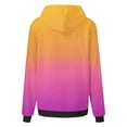 thumbnail image 5 of Juslio Hoodies for Women Ladies Sweatshirts Pullover Outerwear Plus Size Long Sleeve Hot Pink, 5 of 7
