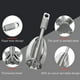 thumbnail image 3 of Gancho de supervivencia gancho de agarre de rodamiento resistente de acero inoxidable para senderismo ANGGREK Otros, 3 of 8