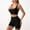 Black, variant on Women's Workout Sets Ribbed Tank 2 Piece Seamless High Waist Gym Outfit Yoga Shorts Sets Yoga4you Aerial Yoga Swing Set Yoga Suit Set Pant Suits Workout Jumpsuit Workout Outfit Set for Women Yoga