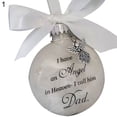 thumbnail image 5 of Kemweao Christmas Commemorate Decoration Feather Ball Angel In Heaven Memorial Ornament, 5 of 8