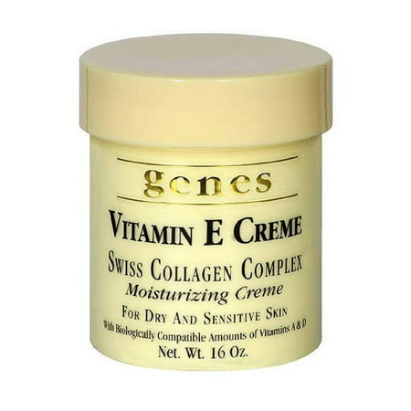 Genes Vitamin E Creme (16 oz.) (Best Vitamin E Cream For Scars)