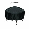 thumbnail image 3 of Cubierta para Barbacoa Inteprter Oxford Negra Impermeable 102*45cm, 3 of 6