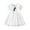 White, variant on Edvintorg Summer Dresses for Toddler Girls Children's Doll Collar Short Sleeve Lace Princess Dress Kids Party Dresses for Girls 1-6 Years