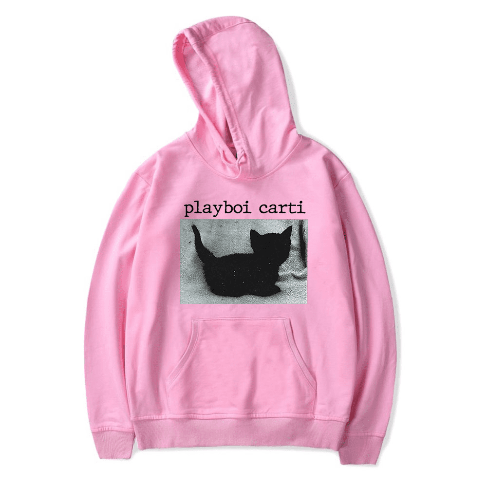 Playboi Carti Black Cat Hoodie Unisex Sweatshirt Casual Hip Hop