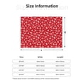 thumbnail image 5 of Yiaed Hohoho Print Blanket Throw Blanket Soft Cozy Flannel Blanket for Home Bed Sofa Couch Chair-40"x30", 5 of 6