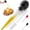 Black, variant on Aiivioll Turkey Baster With Cleaning Brush - Food Grade Syringe Baster For Cooking - Ideal For Butter Drippings, Glazes, Roasting Juices for Poultry (Black)