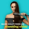 thumbnail image 2 of Revamp Progloss Wide Ultra X Shine 1.5-Inch Flat Iron Hair Straightener – Ceramic Hair Straightener with Keratin, Argan & Coconut Oil Infused Ceramic & Ionic Plates, Ideal for Long, Thick, Curly Hair, 2 of 7