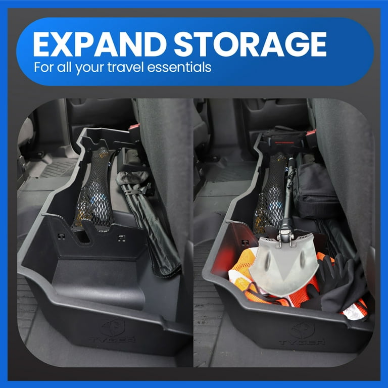 Tyger Auto Underseat Storage Box Compatible with 2014-2018