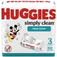 thumbnail image 1 of Toallitas húmedas Huggies Simply Clean Fresh Scent 192 toallitas, 1 of 7