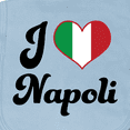 thumbnail image 3 of Inktastic I Heart Napoli Baby Burp Cloth, 3 of 3