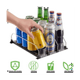 thumbnail image 2 of Soda Can Dispenser for Refrigerator with Adjustable Glide - Perfect for Soda, Beer, and Other Beverages, 2 of 6