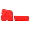 thumbnail image 2 of 4 Uds espátula alisadora removedor de sellador calafateo raspador Kit de lechada (rojo), 2 of 7
