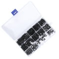 thumbnail image 4 of 320pcs M2 Nylon Male to Female Hex Spacers Screw Nut StandOff Assortment Kit, 4 of 8