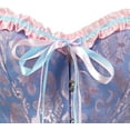 thumbnail image 4 of Femmes Corsets Bustiers Désossés Top Brodé Grande Taille, 4 of 6
