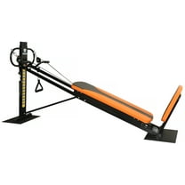 BalanceFrom LX700 Home Gym System Workout Station with 15 Resistance Levels, Comes with Resistance Bands and Floor Mats, 375-Pound User Weight Capacity