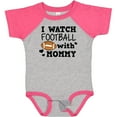 thumbnail image 3 of Inktastic I Watch Football with My Mommy Boys Baby Bodysuit, 3 of 5