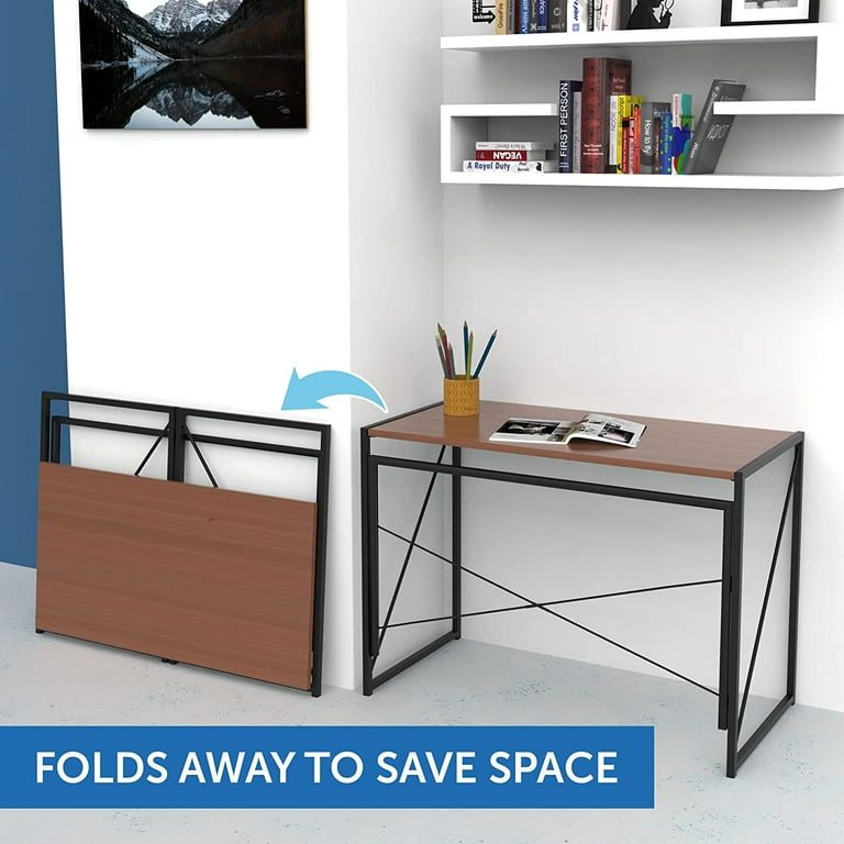 Folding study table sale walmart