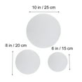 thumbnail image 2 of MLINS White Parchment Paper Circles for Baking Use with NonStick Liners for Cake Pans 6 8 10 inch Sheets, 2 of 8