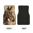 thumbnail image 2 of Vsdgher Musical Horse Vintage Collage Car Foot Mat Set of 4 Pieces Universal Floor Liner Car Accessories Fits Most Cars, Trucks, Vans, sedans, SUV, 2 of 7