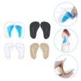 thumbnail image 3 of 4 Pairs Gel Arch Support Cushions Reusable Foot Arch Support Pads for Men Women, 3 of 5