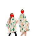 thumbnail image 2 of SUNSIOM Pyjama pour Enfants Couverture Réversible avec Capuche pour Enfants, 2 of 6