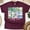 Maroon, variant on Salty Soul Tropical T-Shirt for Women, Coastal Beach Scene Graphic Tee, Maroon, Size M