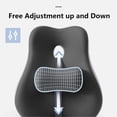 thumbnail image 3 of Lumbar Support Cushion,Orthopedic Lumbar Seat Cushion, Lumbar Support Cushion for All-Day Comfort, With Adjustable Slider, For Office, Car Seat, 3 of 7