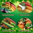 thumbnail image 4 of Green Theme St. Patrick's Day Banner Leprechaun Design Festival Display Clover Pattern Flower Decorated Gnome Themed Backdrop for Holiday Party Indoor Decoration Celebration, 4 of 9
