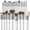 26Pcs White, variant on Pro makeup Artist 34 count Deluxe Real Goat Hair Horse hair Makeup Brushes Set with Holder High End Professional labeled makeup brush set with Pony Hair