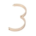 thumbnail image 4 of Round Clips, Lightweight Portable Durable Alloy Snap Hook Clips  For Loose Spiral Notebook Outer Diameter 40mm, Inner Diameter35mm, 4 of 8