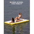 thumbnail image 2 of GloryStar Inflatable Floating Dock and Swimming Platform Mat, Heavy Duty Non-Slip Raft Island with Stable Surface for Adult and Family Fun on Lakes, Beach, and Ocean, 2 of 6