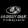 thumbnail image 2 of Men's Mossy Oak Water Fishing Logo Graphic Tee Black Small, 2 of 5